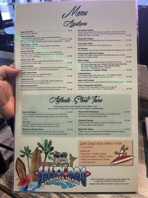 Menu photo 1 2 Shea's Salty Dog Marco Island, FL Menu photo 1 2 Shea's Salty Dog Marco Island, FL