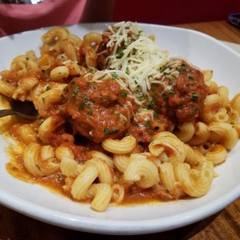 Sauce Pizza & Wine - Pasta with meatballs - Italian Near Me - Mesa, Arizona