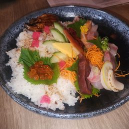 Chef's platter. Reminds me of a deconstructed poké bowl. Chef's platter. Reminds me of a deconstructed poké bowl.