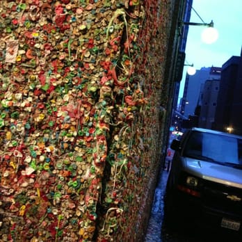 The Gum Wall - Local Flavor Near Me - Seattle, Washington The Gum Wall - Local Flavor Near Me - Seattle, Washington