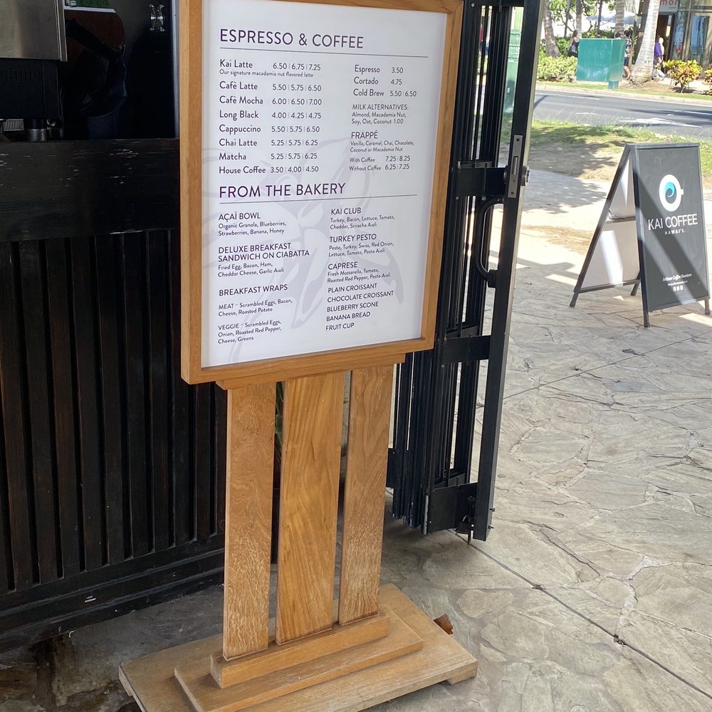 Kai Coffee - Menu - Creperies Near Me - Honolulu, Hawaii Kai Coffee - Menu - Creperies Near Me - Honolulu, Hawaii
