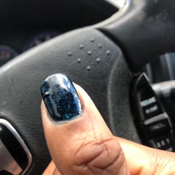Penguin Nail Spa - Awesome color,  but lots of defects.  In the techs defense, she was very patient in trying to correct. - Nail Salons Near Me - Houston, Texas