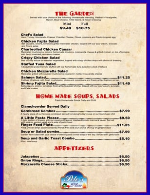 Menu photo 8 Pete's Place Exeter, CA Menu photo 8 Pete's Place Exeter, CA