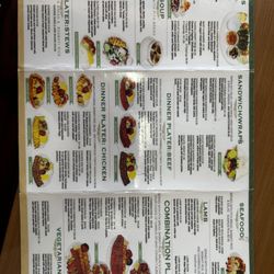 Fiesta Grill Persian - Menu January 2024
