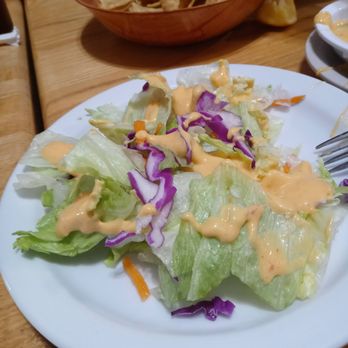 Delgados Restaurant - simple side salad - Mexican Near Me - San Jacinto, California Delgados Restaurant - simple side salad - Mexican Near Me - San Jacinto, California