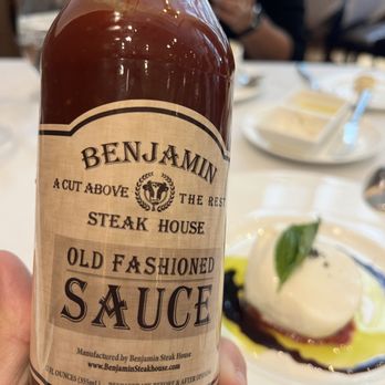 Benjamin Steakhouse Prime - Their house sauce - Seafood Near Me - New York, New York