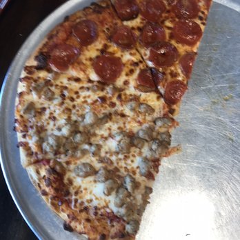 Caprigios Pizza - Half sausage/ half pepperoni - Pizza Near Me - Clarksville, Tennessee Caprigios Pizza - Half sausage/ half pepperoni - Pizza Near Me - Clarksville, Tennessee