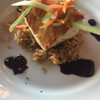 Del Frisco's Double Eagle Steakhouse - Chilean sea bass with crab fried rice - Seafood Near Me - Boston, Massachusetts