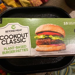 Find in frozen foods. Excellent veggie burgers to throw on grill from frozen. 18g protein. I've only found them at Gelson's.