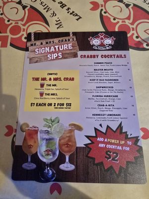 Menu photo 3 Mr. & Mrs. Crab Juicy Seafood & Bar Davie, FL