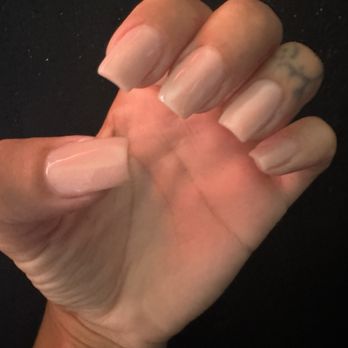 V Nails & Spa - Love the natural color and length !!!! Omg omg the lady that did them is great!!!! - Nail Salons Near Me - Anaheim, California