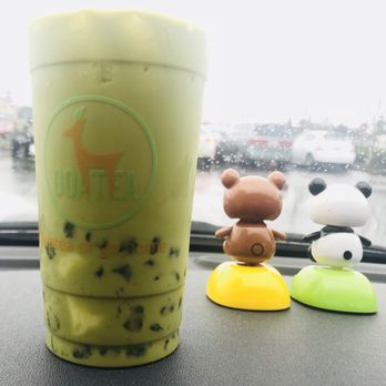 Goatea - Green Thai Tea with Milk Pudding and Crunchy Boba - Bubble Tea Near Me - Kent, Washington Goatea - Green Thai Tea with Milk Pudding and Crunchy Boba - Bubble Tea Near Me - Kent, Washington