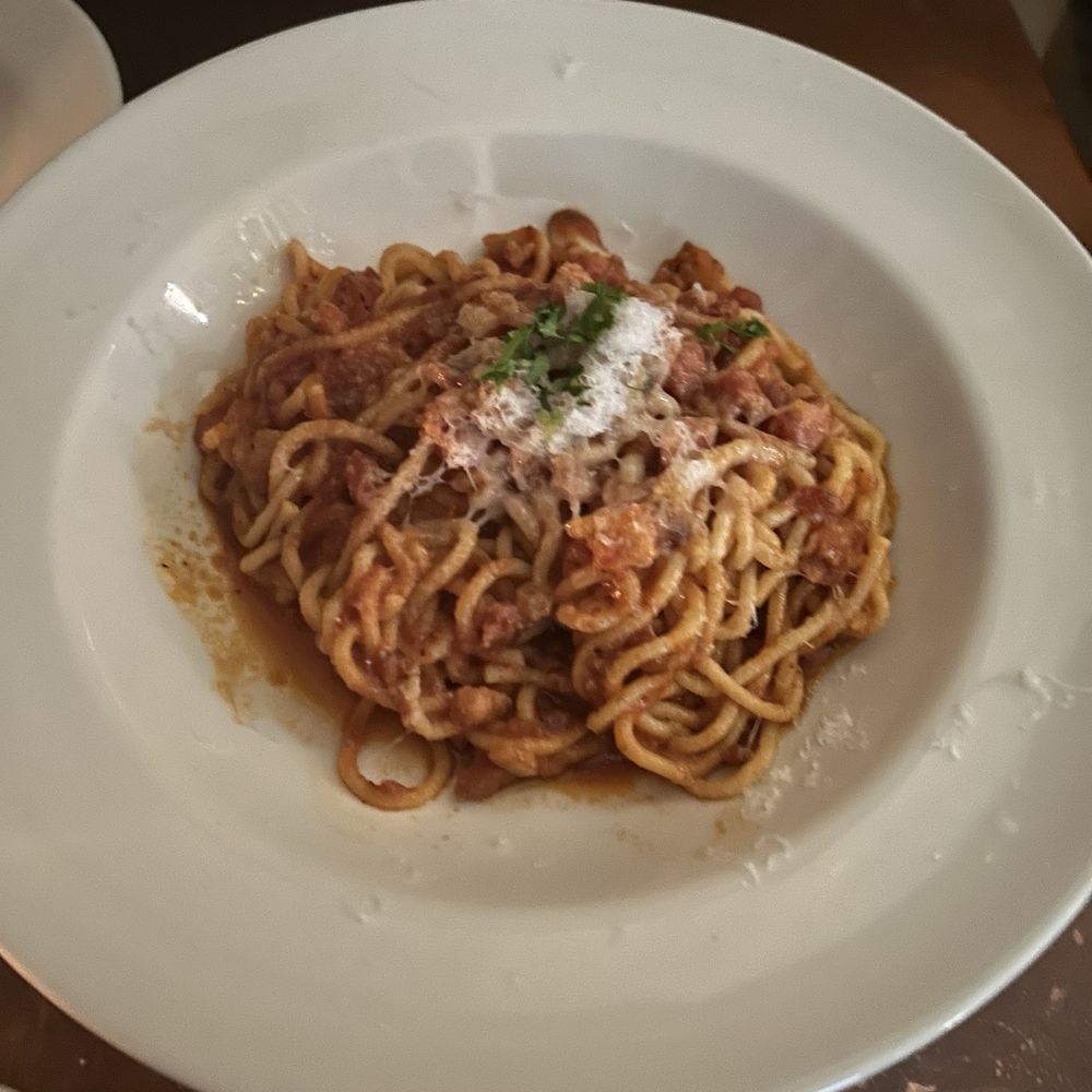 Allora - Spaghetti Amatriciana - Italian Near Me - Portland, Oregon Allora - Spaghetti Amatriciana - Italian Near Me - Portland, Oregon