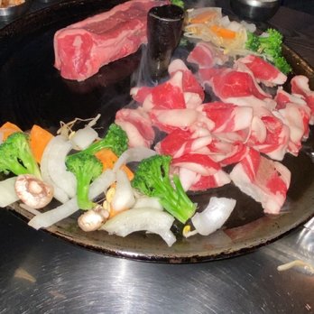 Let's Meat - NY strip steak. Bulgogi  Marinated steak, pork ribeye, beef - Korean Near Me - New York, New York