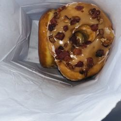 Maple bacon donut