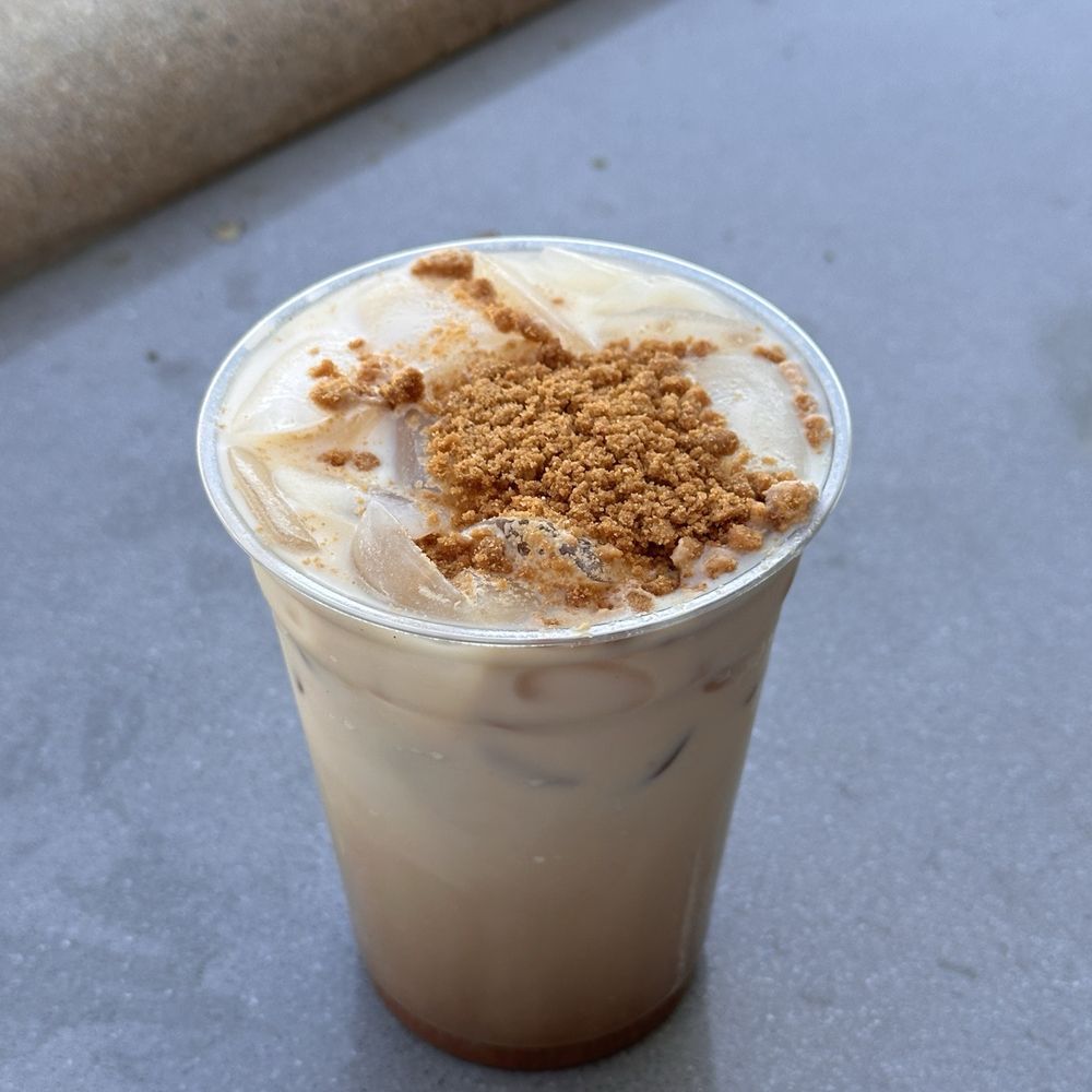 Canani Coffee - Biscoff Latte - my favorite - Coffee & Tea Near Me - Pomona, California