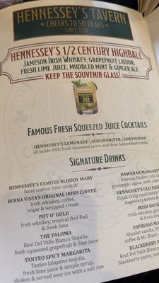 Menu photo 3 Hennessey's Tavern Laguna Beach, CA Menu photo 3 Hennessey's Tavern Laguna Beach, CA
