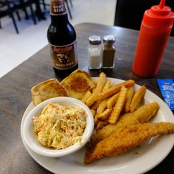 Rail House Grill - Here's the fish dinner I had.