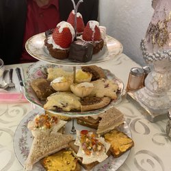 Penelope Pearl's Tea Room & Parlor - Sandwiches and desserts