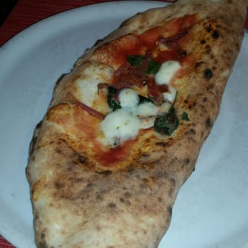 PizzArte - Baked calzone with salami, delish! - Pizza Near Me - New York, New York PizzArte - Baked calzone with salami, delish! - Pizza Near Me - New York, New York