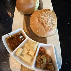 Pizza One - Good bread & dips