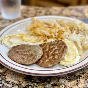 K Town Cafe - 2 Eggs, 2 Sausage Patties & Hash Browns - Wraps Near Me - Kenosha, Wisconsin