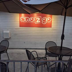 Sno 2 Go - Outside patio