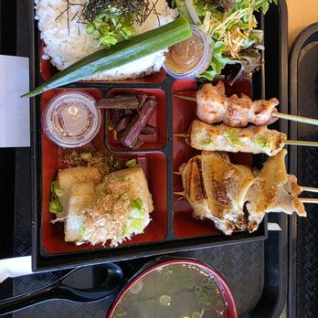 Sumiya Bento - Bento A: chicken + agedashi tofu - Japanese Near Me - Milpitas, California Sumiya Bento - Bento A: chicken + agedashi tofu - Japanese Near Me - Milpitas, California
