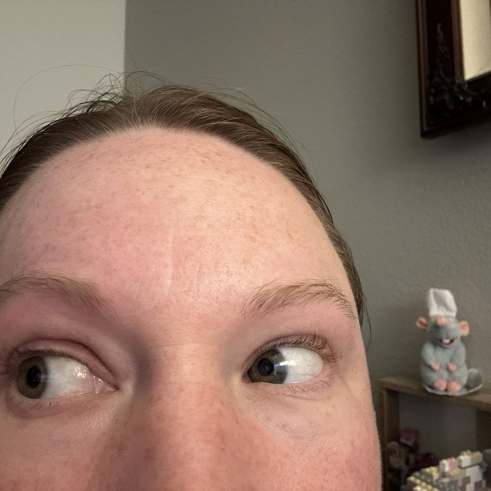 Threaded eyebrows