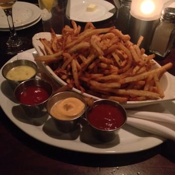 Django - Duck Frites!!! They are sinfully good. I'm partial to the béarnaise and the harissa aioli, but the curry ketchup is also good! - French Near Me - Des Moines, Iowa Django - Duck Frites!!! They are sinfully good. I'm partial to the béarnaise and the harissa aioli, but the curry ketchup is also good! - French Near Me - Des Moines, Iowa