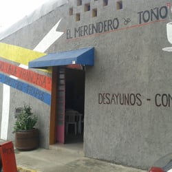El merendero de don Toño - La fachada