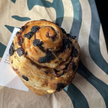 Starbucks - Chocolate chip swirl muffin - Coffee & Tea Near Me - Huntington Beach, California Starbucks - Chocolate chip swirl muffin - Coffee & Tea Near Me - Huntington Beach, California