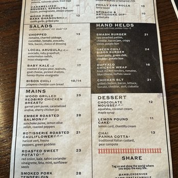 Ambler - Menu - Bars Near Me - Denver, Colorado Ambler - Menu - Bars Near Me - Denver, Colorado