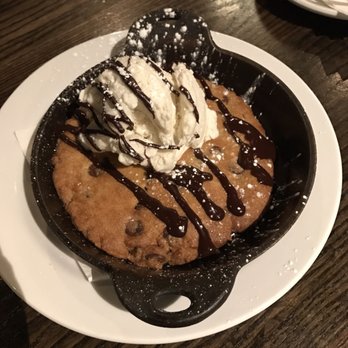 Baker's Crust - Skillet cookie with ice cream... delicious! Served warm. - Breakfast & Brunch Near Me - Virginia Beach, Virginia