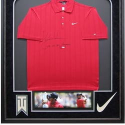 West Coast Authentic - Tiger Woods Signed Golf Shirt