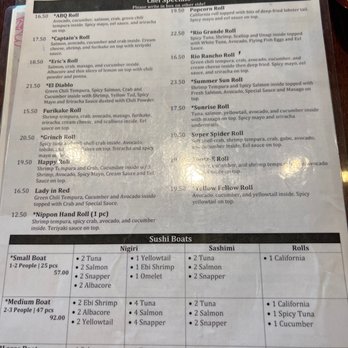 Sushi King - Menu - Sushi Bars Near Me - Albuquerque, New Mexico