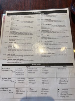 Menu photo 5 Sushi King Albuquerque, NM