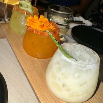 Cantina Monarca - Margarita flight - Cocktail Bars Near Me - Bellevue, Washington