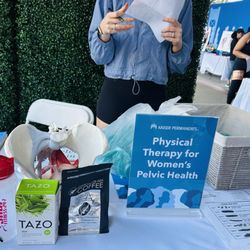 Kaiser Permanente Women's Fitness Festival - My favorite KP booth
