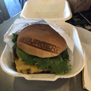 BurgerFi - Yummmy this is their signature Burgerfi Bacon burger Bread was soft double beef patty's juicy cheese goose lol - Burgers Near Me - Myrtle Beach, South Carolina BurgerFi - Yummmy this is their signature Burgerfi Bacon burger Bread was soft double beef patty's juicy cheese goose lol - Burgers Near Me - Myrtle Beach, South Carolina