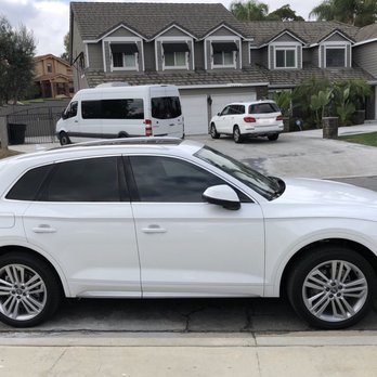 Xtreme Tint - Audi Q5 - 3M medium tint on front windows (factory tint on rear) - Home Window Tinting Near Me - Whittier, California