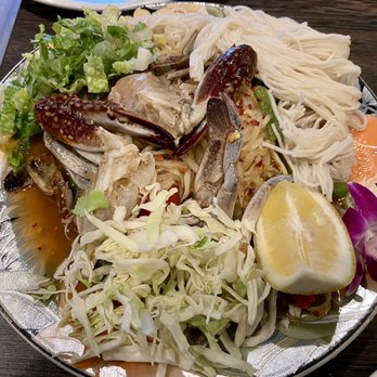 Sitha’s Khmerkitchen - Papaya Salad with salted crab - Pop-Up Restaurants Near Me - Richmond City , California Sitha’s Khmerkitchen - Papaya Salad with salted crab - Pop-Up Restaurants Near Me - Richmond City , California