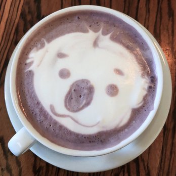 Moore Coffee Shop - * Taro Latte 12 oz - $4.32 (4.5/5) - Coffee & Tea Near Me - Seattle, Washington