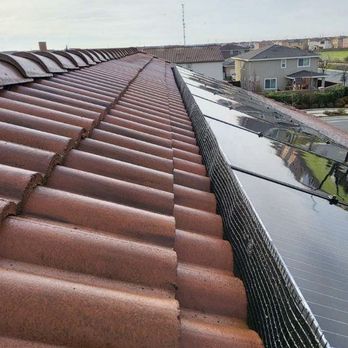 Five Star Solar - Protective shield placed on Solar panels - Solar Installation Near Me - Elk Grove, California