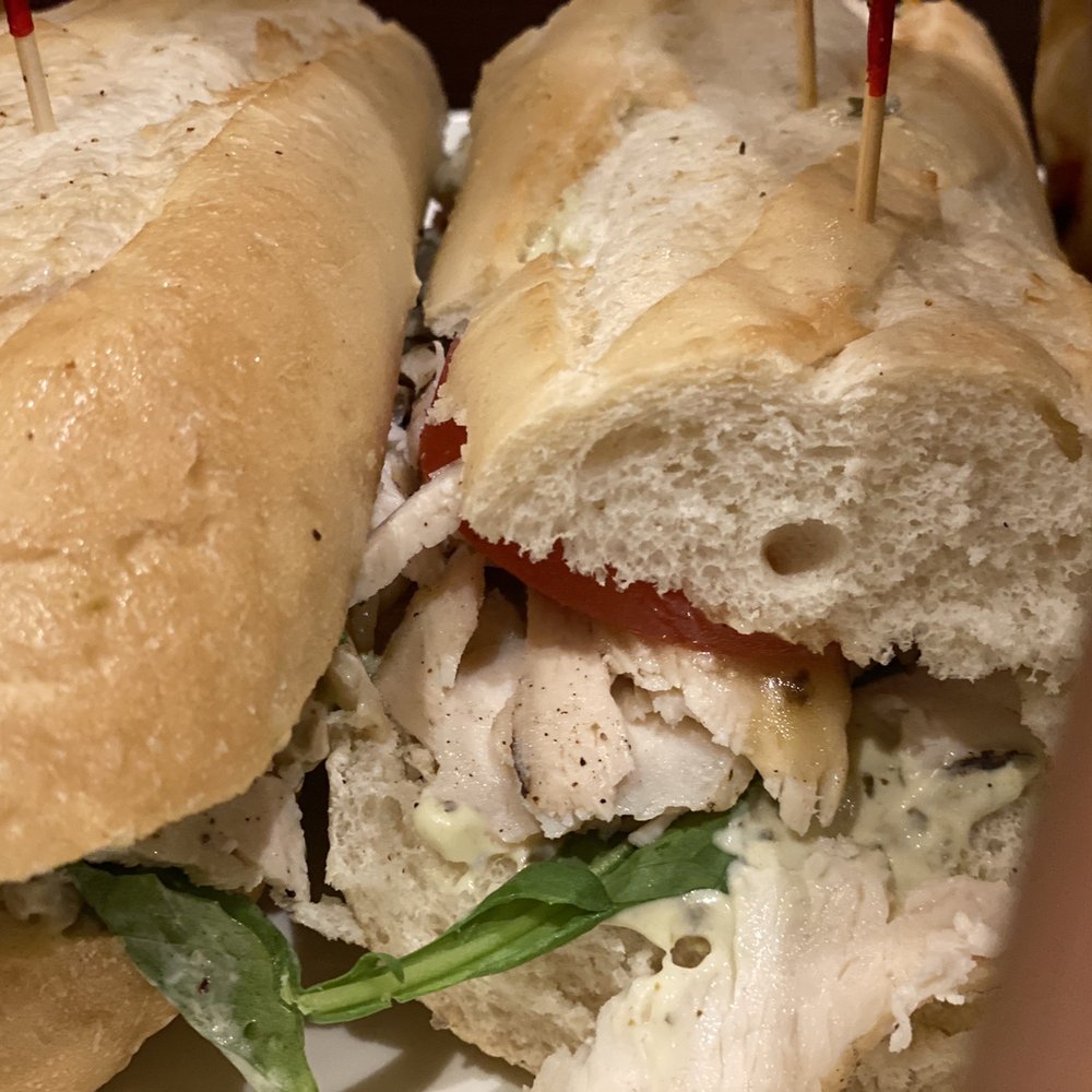 Corner Bakery Cafe - Chicken Pesto Sandwich - Cafes Near Me - Houston, Texas Corner Bakery Cafe - Chicken Pesto Sandwich - Cafes Near Me - Houston, Texas