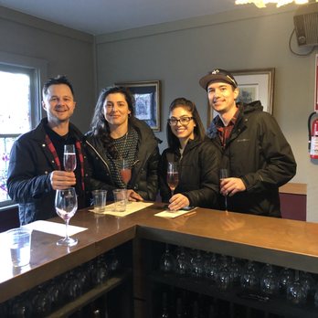 Benmarl Winery - Post flight tasty sparkling ! - Wineries Near Me - Marlboro, New York