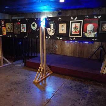 The Den Bar and Grill - Inside art gallery... - Sports Bars Near Me - Hawthorne, California