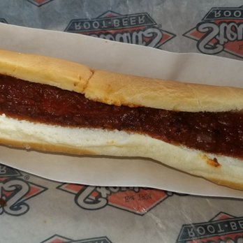 Stewart's Root Beer Drive-In - Footlong coney. - Burgers Near Me - Marion, Ohio