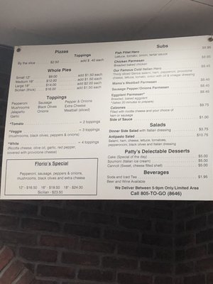 Menu photo 3 Florio's Pizza San Antonio, TX
