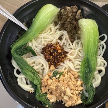 Dumpling World - Szechuan Tan Tan Noodle (Has Peanut) - Dim Sum Near Me - Houston, Texas Dumpling World - Szechuan Tan Tan Noodle (Has Peanut) - Dim Sum Near Me - Houston, Texas